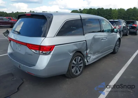 2015 Honda Odyssey Touring/Touring Elite из США, поврежденный, VIN 5FNRL5H98FB092788